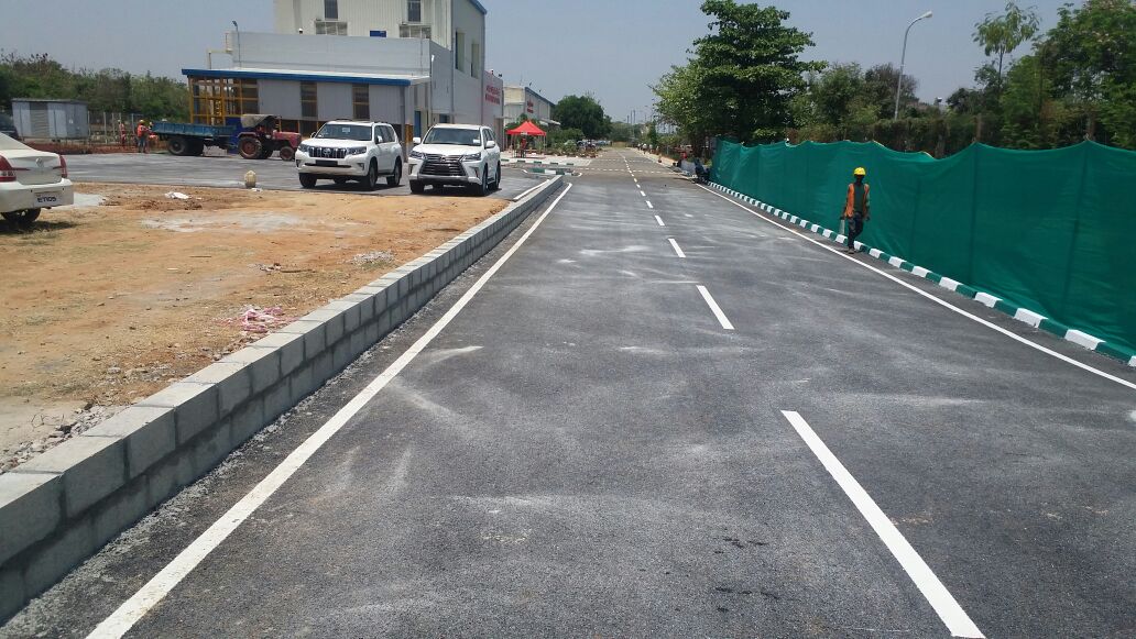 AACP industrial road and external development project